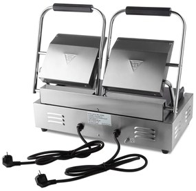 Contact Grill - Smooth - Double Grill Plate - 2 x 22cm