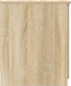 vidaXL Ντουλάπι Μπάνιου Ενδιάμεσο Sonoma Δρυς 30 x 44,5 x 50 εκ.