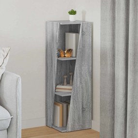 vidaXL Πλευρικό Ράφι Γκρίζο Σονομα 33 x 32 x 100,5 εκ