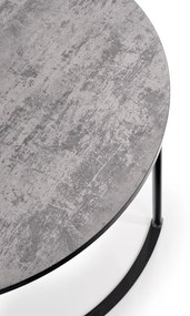 MACAO coffee table, gray / black DIOMMI V-CH-MACAO-LAW