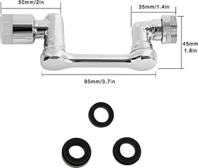 SUNUP SN-20341 Περιστρεφόμενη κεφαλή βρύσης