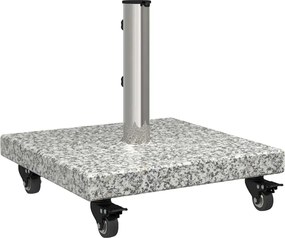 vidaXL Βάση ομπρέλας Γκρι 45 x 45 x 45 cm Γρανίτης