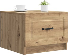 vidaXL Τραπεζάκι σαλονιού Artisan Δρυς 49 x 50 x 37 εκ.