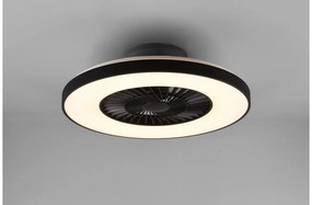 Ανεμιστήρας Οροφής 40W Μαύρο-Λευκό LED 38W 3CCT Dimmer Halmstad R62672132 Trio Lighting-R62672132-Μαύρο-Λευκό R62672132
