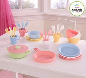 Κουζινικά KidKraft Cookware Set Pastel