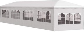 vidaXL Τέντα Εκδηλώσεων Κήπου Λευκή 3 x 12 μ.