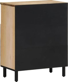 vidaXL Βοηθητικό Ντουλάπι 60 x 33 x 75 εκ. από Μασίφ Ξύλο Μάνγκο