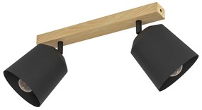 Φωτιστικό Σποτ Eglo 900432 COTORRO Καφέ (Brown)|Μαύρο Ματ (Black Mat)