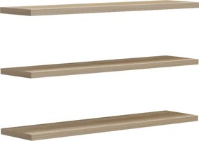 Ραφιέρα τοίχου Divar pakoworld sonoma 60x14.5x1.8εκ