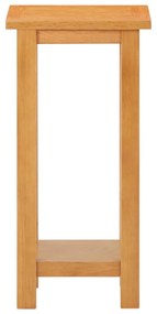 vidaXL Τραπέζι Βοηθητικό 27 x 24 x 55 εκ. από Μασίφ Ξύλο Δρυός