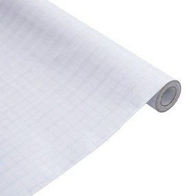 vidaXL Μεμβράνη Παραθύρου Ματ Σχεδίαση με Ρίγες 60x2000 εκ. PVC