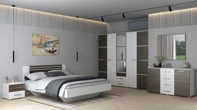 Υπέρδιπλο Κρεβάτι για Στρώμα 160x200cm MILADA