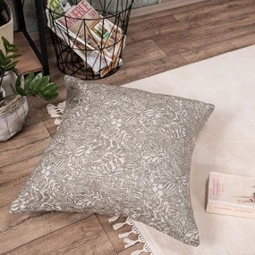 Μαξιλάρι Διακοσμητικό (Με Γέμιση) Montana 02 Beige Teoran 65Χ65 Acrylic,Cotton,Polyester