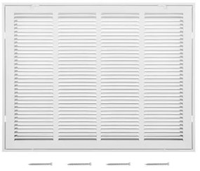 VEVOR Return Air Filter Grille Fits W24 x H18 Inch Duct Opening Air Vent Cover