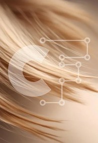 Intra Συλλεκτικό Ξύλινο Παζλ Plywood  4mm - Κοντινό πλάνο με ρέοντα ξανθά μαλλιά Σε Ξύλινο Κουτί - Διαστάσεις Puzzle: 10x10 cm – 25 κομμάτια