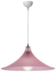 Κρεμαστό Φωτιστικό Οροφής Plexiglass σατινέ Ε27 Φ40 1120-01/42 Arkolight-1120-5-01/42-Ροζ 1120-5-01/42