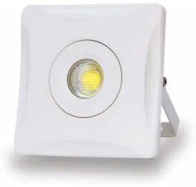 Προβολέας LED SLIM COB 10W 4000K Λευκό IP65 Epistar 5497 Spotlight-5497-Λευκό 5497