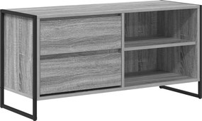 vidaXL Ντουλάπι TV 100 x 36 x 49,5 εκ Γκρι Sonoma