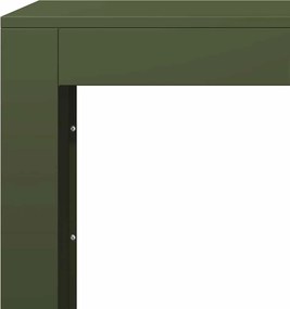 vidaXL Ράφι Καυσόξυλων Πράσινη 60x40x100 εκ. Ατσάλινο
