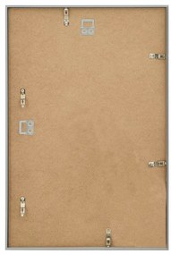 vidaXL Κορνίζες Κολάζ για Τοίχο 3 τεμ. Ασημί 50 x 70 εκ. MDF