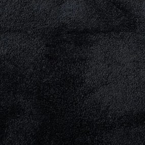 Χαλί OVIEDO με Κοντό Πέλος Μαύρο 300 x 400 εκ. - Μαύρο