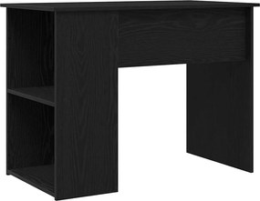 vidaXL Γραφείο Μαύρη Δρυς 100x55x75 εκ. από Τεχνητό Ξύλο
