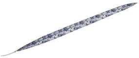 Φτερό Διακοσμητικό FTE110K6 80cm White-Blue Espiel Χαρτί