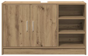 vidaXL Cabinet Νεροχύτη Δρυός 90x29x55 εκ. Επεξεργασμένο Ξύλο