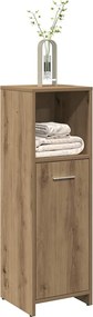 vidaXL Ντουλάπι Μπάνιου Τεχνίτης Δρυς 30x30x95 εκ. Επεξεργασμένο Ξύλο