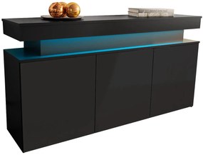 Μπουφές Glossa 160 με LED-Mauro