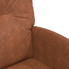 vidaXL Καρέκλες Φαγητού με Ρόδες με τροχούς 2 pcs Καφέ 57 x 67 x 95 εκ