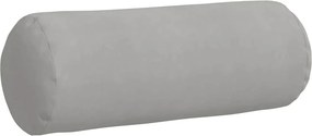vidaXL Μαξιλάρια Στήριγμα 2 pcs Ανοιχτό γκρι Ø 25 x 70 cm