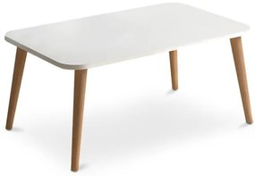 Τραπεζάκι Σαλονιού Soul Λευκό 90x55x41 GP022-0031,1 Megapap-GP022-0031,1-Λευκό GP022-0031,1