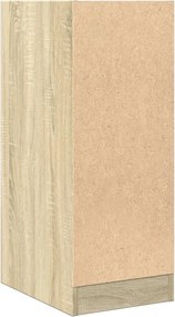 vidaXL Συρταριέρα Γενικής Χρήσης Sonoma Δρυς 30x41x77,5 εκ Επεξ. Ξύλο