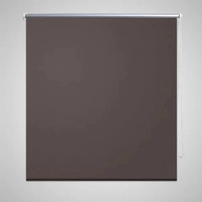 vidaXL Ρόλερ Σκίασης Blackout Καφέ 120 x 175 cm