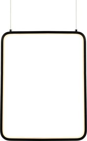 Φωτιστικό οροφής Frame LED-Μαύρο-Μήκος: 36 εκ.