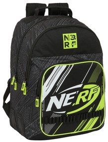 Σχολική Τσάντα Nerf Get ready Μαύρο 32 x 42 x 15 cm