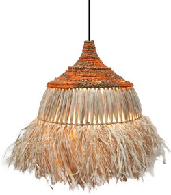 ΦΩΤΙΣΤΙΚΟ ΟΡΟΦΗΣ SIFO HM4714 ΚΑΠΕΛΟ ΙΝΕΣ SISAL & ΜΠΑΝΑΝΑΣ-ΦΥΣΙΚΟ & MIX Φ35x45Υεκ. - 0511091 - HM4714