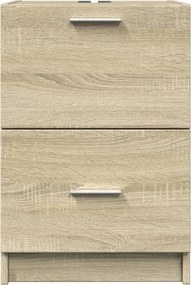 vidaXL Ντουλάπι Νιπτήρα Sonoma Δρυς 40x37x59 εκ. Επεξεργασμένο Ξύλο