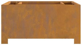 vidaXL Φωτιά Καφέ 60 x 60 x 30 cm Ατσάλι σκληρυθέν στον αέρα