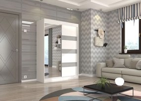 Ντουλάπα Bissom 150 συρόμενη-Leuko-Gkri