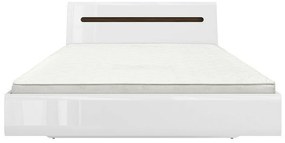 Κρεβάτι Boston M116, Διπλό, Άσπρο, 160x200, Πλαστικοποιημένη μοριοσανίδα, 165x214x86cm, 48 kg | Epipla1.gr