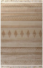 Χαλί Tenerife 68308-971 Beige-Gold Frise Merinos 133X190cm