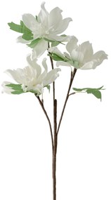 Λουλούδι Τριπλό Λευκό 88εκ. Zen Collection 23.48780