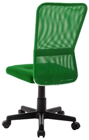 vidaXL Καρέκλα Γραφείου Πράσινη 44 x 52 x 100 εκ. Διχτυωτό Ύφασμα