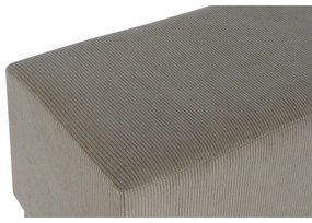 Σκαμπό DKD Home Decor Καφέ πολυεστέρας Ξύλο MDF 100 x 40 x 40 cm