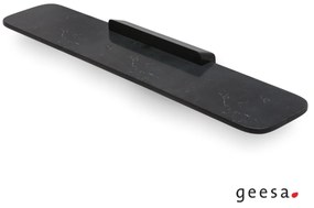 Εταζέρα Μ60xY3,5xB11,8 εκ. Εφέ Μαρμάρου Geesa Shift Black Matt 9901-400