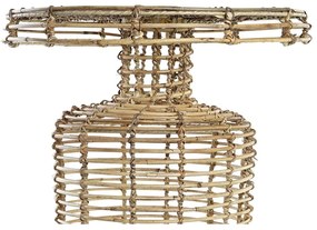 Βοηθητικό Τραπέζι DKD Home Decor Φυσικό 48 x 48 x 45 cm