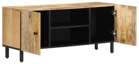 vidaXL Έπιπλο Τηλεόρασης 105 x 33 x 46 εκ. από Μασίφ Ξύλο Μάνγκο