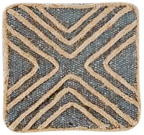 Σουβέρ Coaster 232 (Σετ 4τμχ) Raf-Beige Kentia Βαμβάκι,Jute